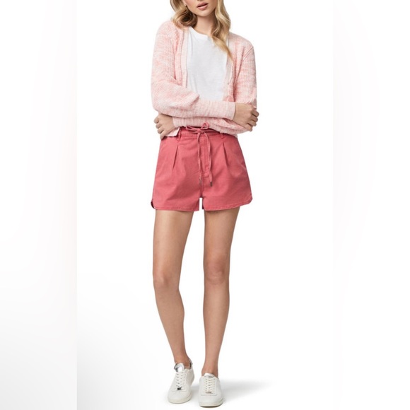 PAIGE Bastille V-Neck Balloon Sleeve Front Buttons Closure Cardigan NWOT Size L - Picture 2 of 10